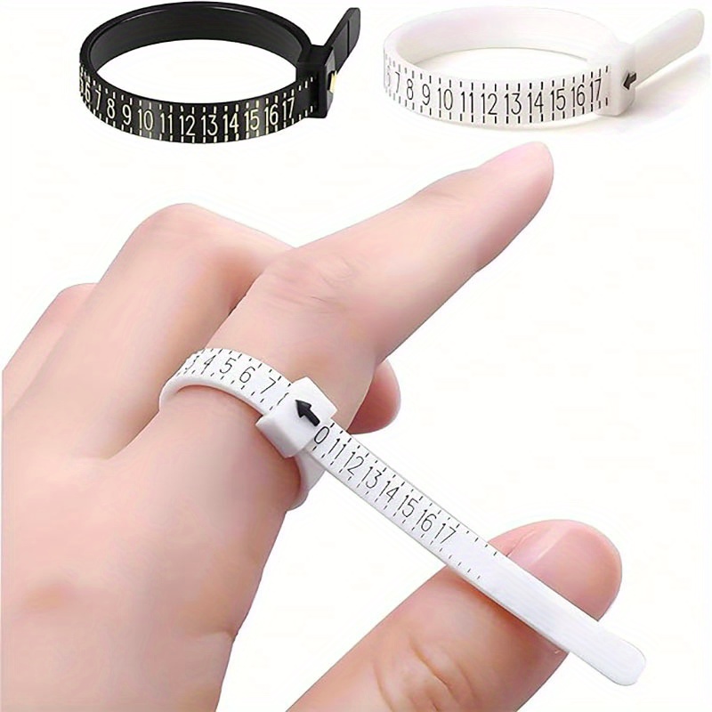 4pcs Ring Sizer Measuring Tool Set for Jewelry