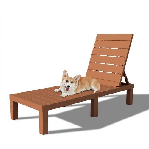 outdoor lounge chair pool chaise lounge waterproof caramel