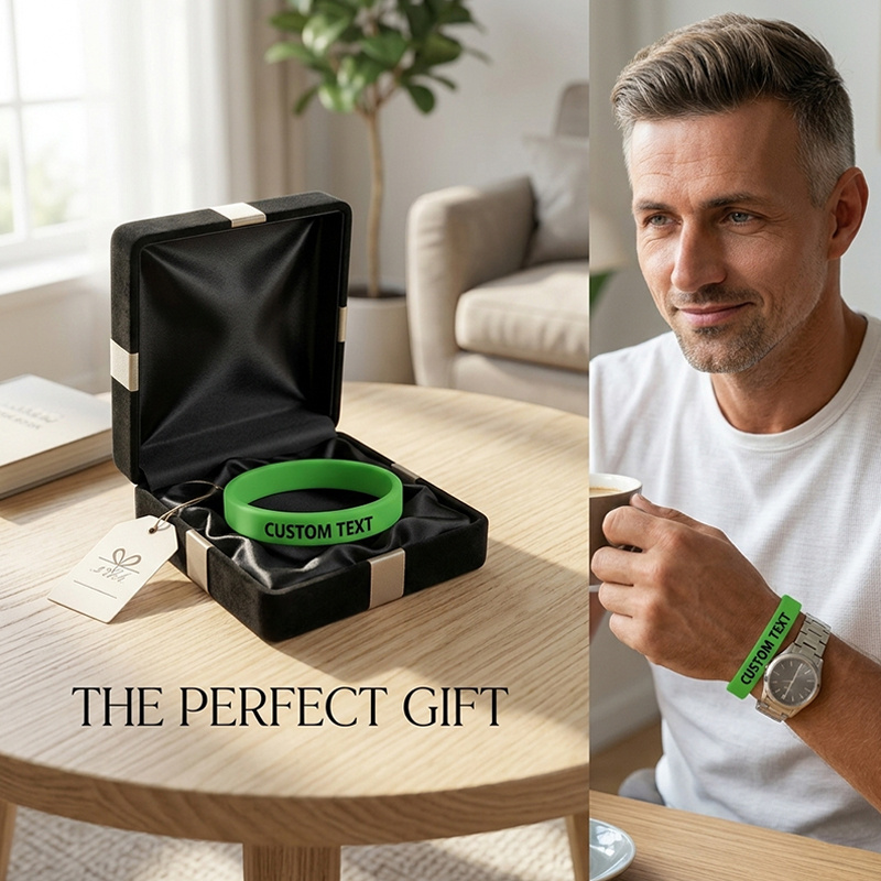 Custom Silicone Wristbands 180pcs Pack, Gift for Her/Him