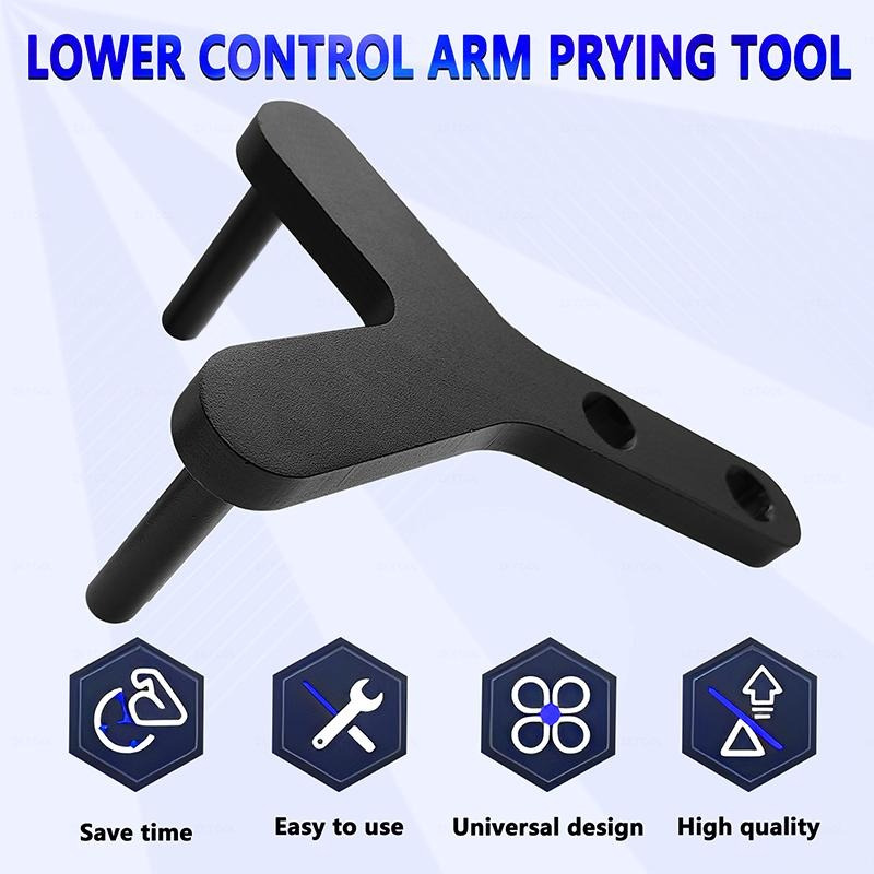New Lower Control Arm Prying Tool, Suspension Specialty Bushing Tool, Lower Ball Joint Pry, Control Arm Tool Bushing Removal Tool Designed To Work With A 1/ 2" Breaker Bar