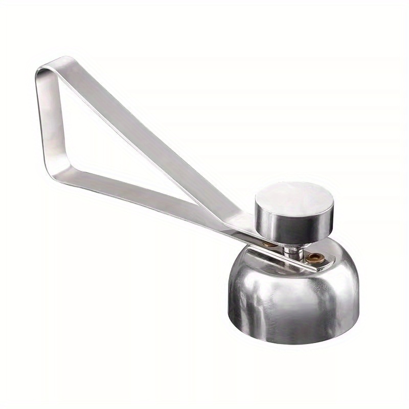 TEMU 1pc[kitchen Gift]stainless Steel Egg Cracker - Professional Eggshell Opener For Home/commercial Use, Mother's Day/christmas/new Year Gift