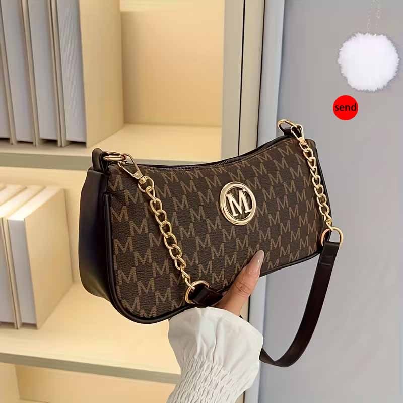 TEMU Ladies' Crossbody Bag - Men's And Women's High End Versatile Shoulder Bag Small Backpack Daily Commuter Bag Multi Functional Shoulder Travel Bag