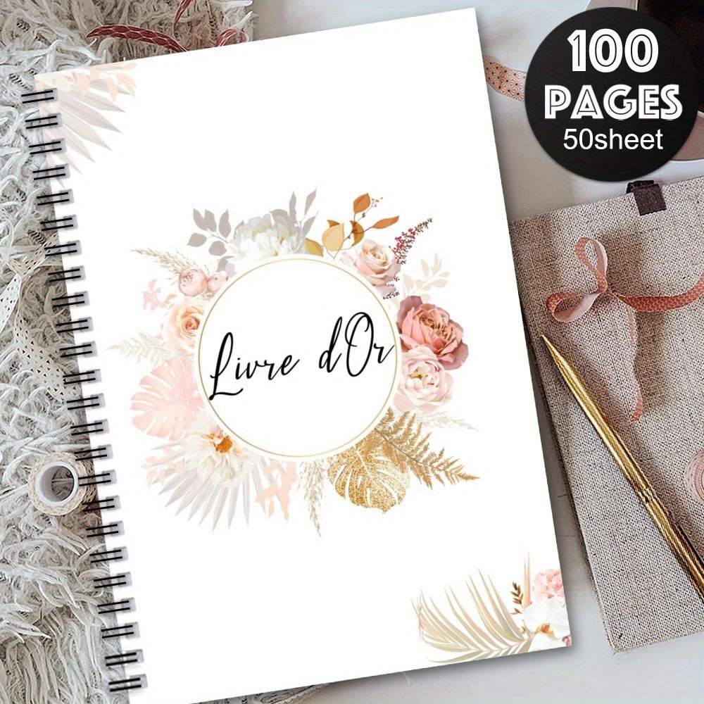 TEMU 1 'or de style français, sur le thème des fleurs pour des occasions . Il est conçu pour les messages de célébrations que les anniversaires,