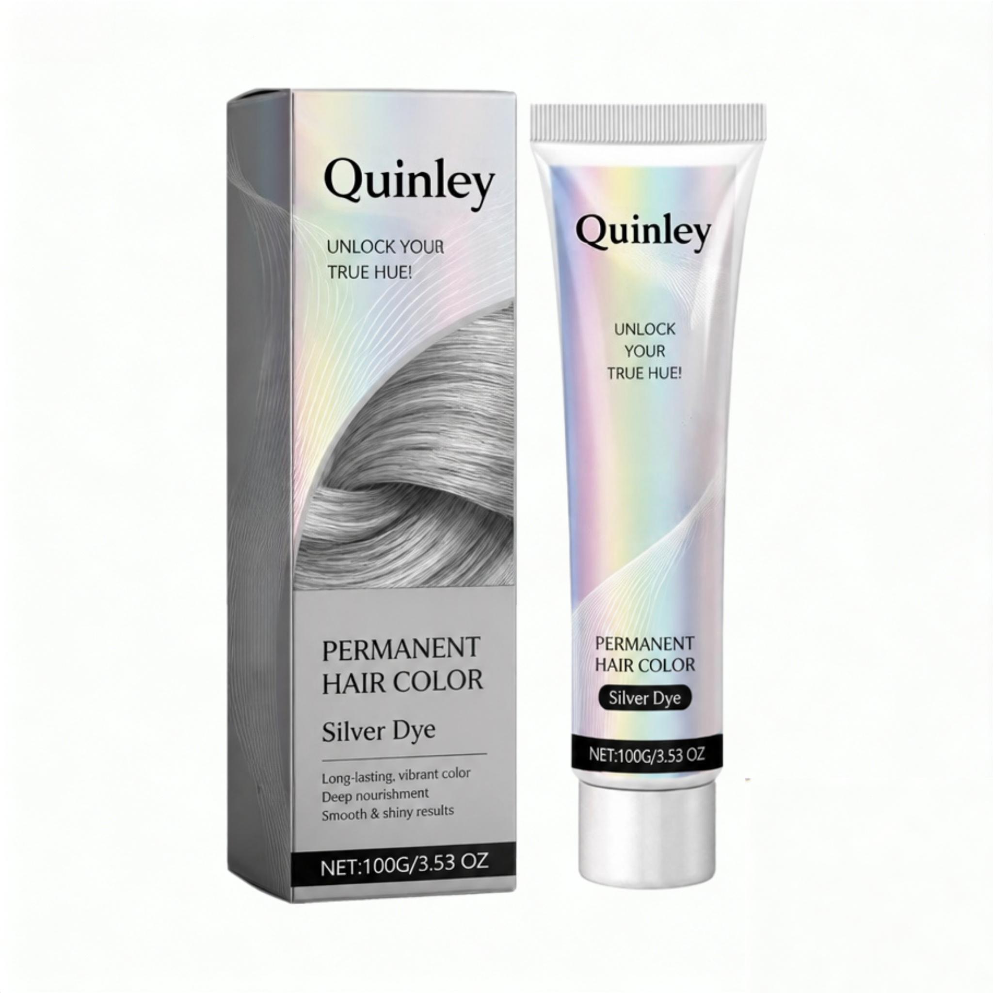 Offer, 3.53oz, Gray Hair Cream, Containing Mineral Oil And , Moisturizing And Making Hair Soft And Shiny, Easy To Color, Fast To Color, Hair Color, Long-lasting Effect, Your Gray Color.