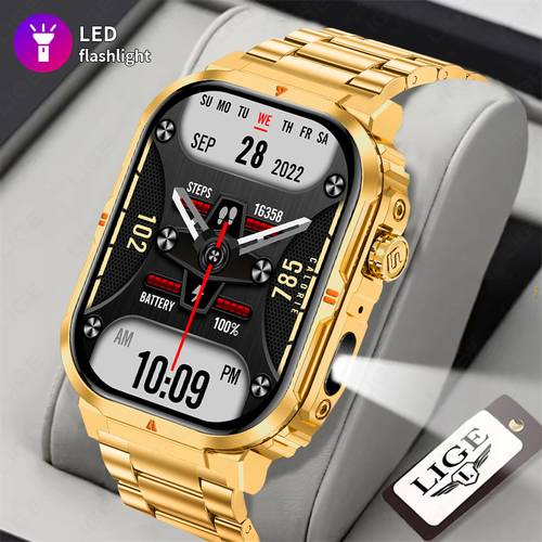 item picture smart watch mens womens ip68 waterproof multifunctional fitness with call message alerts and wireless remote camera control perfect birthday gift for friends or couples