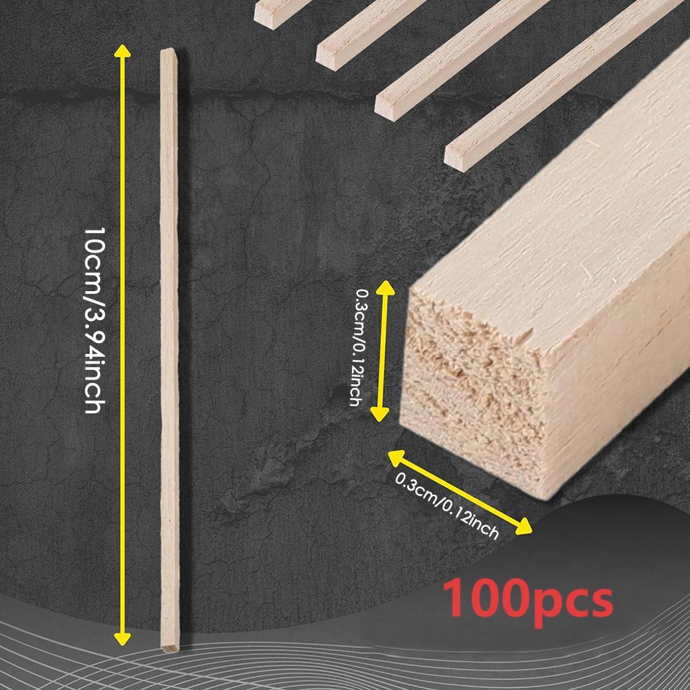 100pcs 10*10*0.3cm Basha Model Material