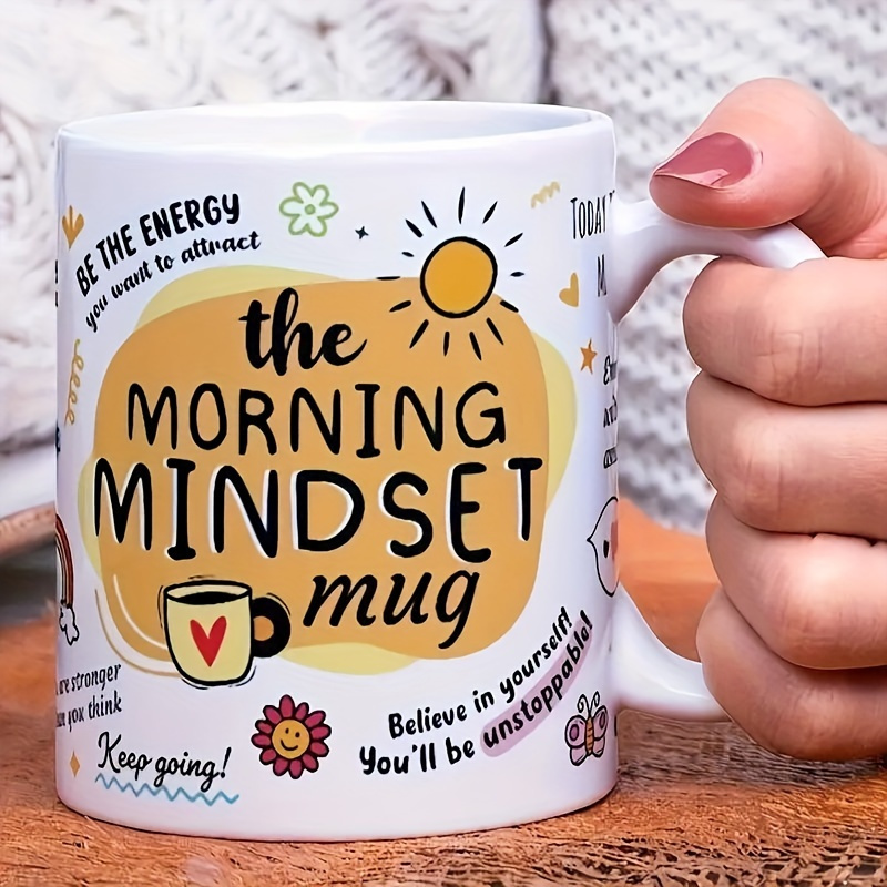 11oz inspirational ceramic coffee cup - Temu Mauritius
