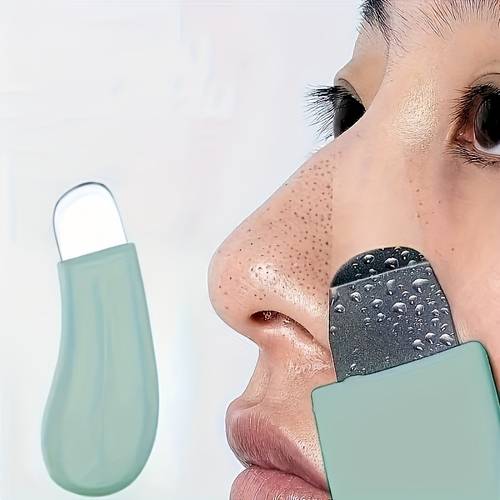 a cleaner designed safe pore cleaning men and women non skincare brush with a textured surface and light green handle easy to hold a pore cleaning toololidays