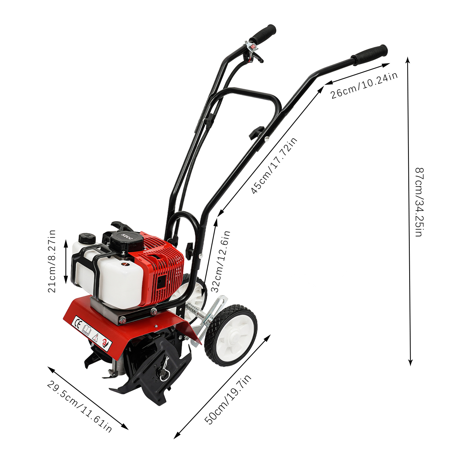 52cc micro rotary   with handle attachments, walk-behind rotary cultivator,   garden   suitable for trenching, weeding and    .   of ploughing, trenching, soil   and loosening, trenching equipment, garden cultivator, lightweight design, portable   tool, micro  , walkbehind cultivator,   owners Product details 1