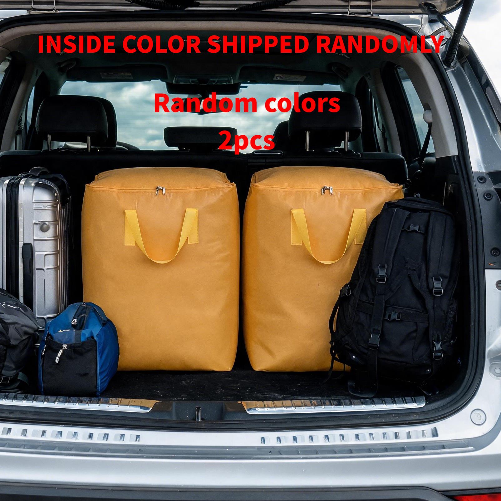 TEMU 2pcs Heavy-duty Thickened Moving Bags, Wardrobe Storage And Organization System - Extra Large Capacity, Multiple Sizes, Foldable Storage And