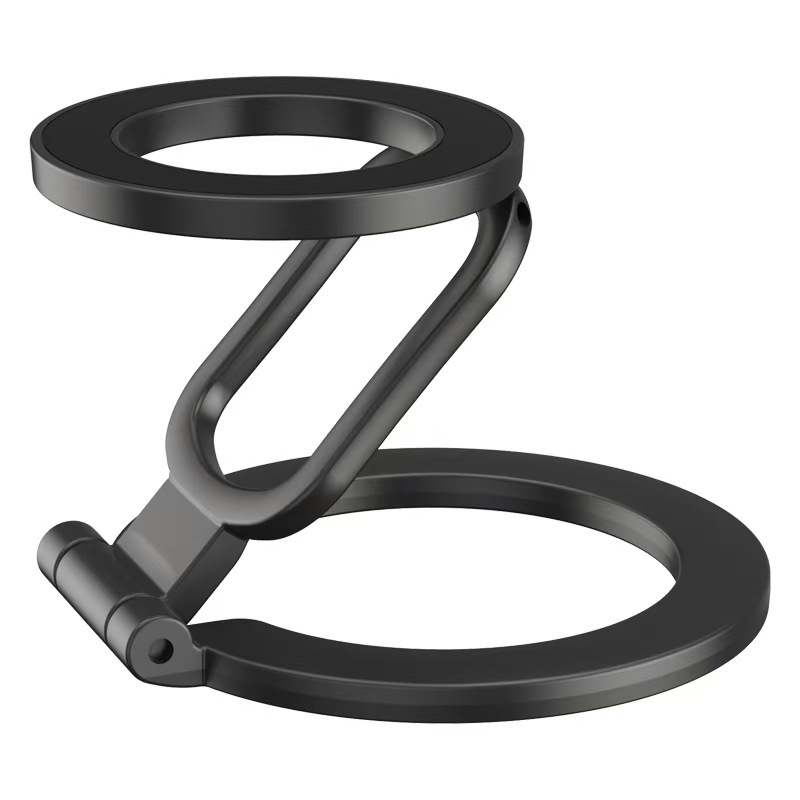E-shop Doppelter magnetischer Handy-Ring-Ständer, verstellbar, Gym Finger-Ring-Griff, Ständerhalter, geeignet für Schreibtisch, Büro und Zuhause, für