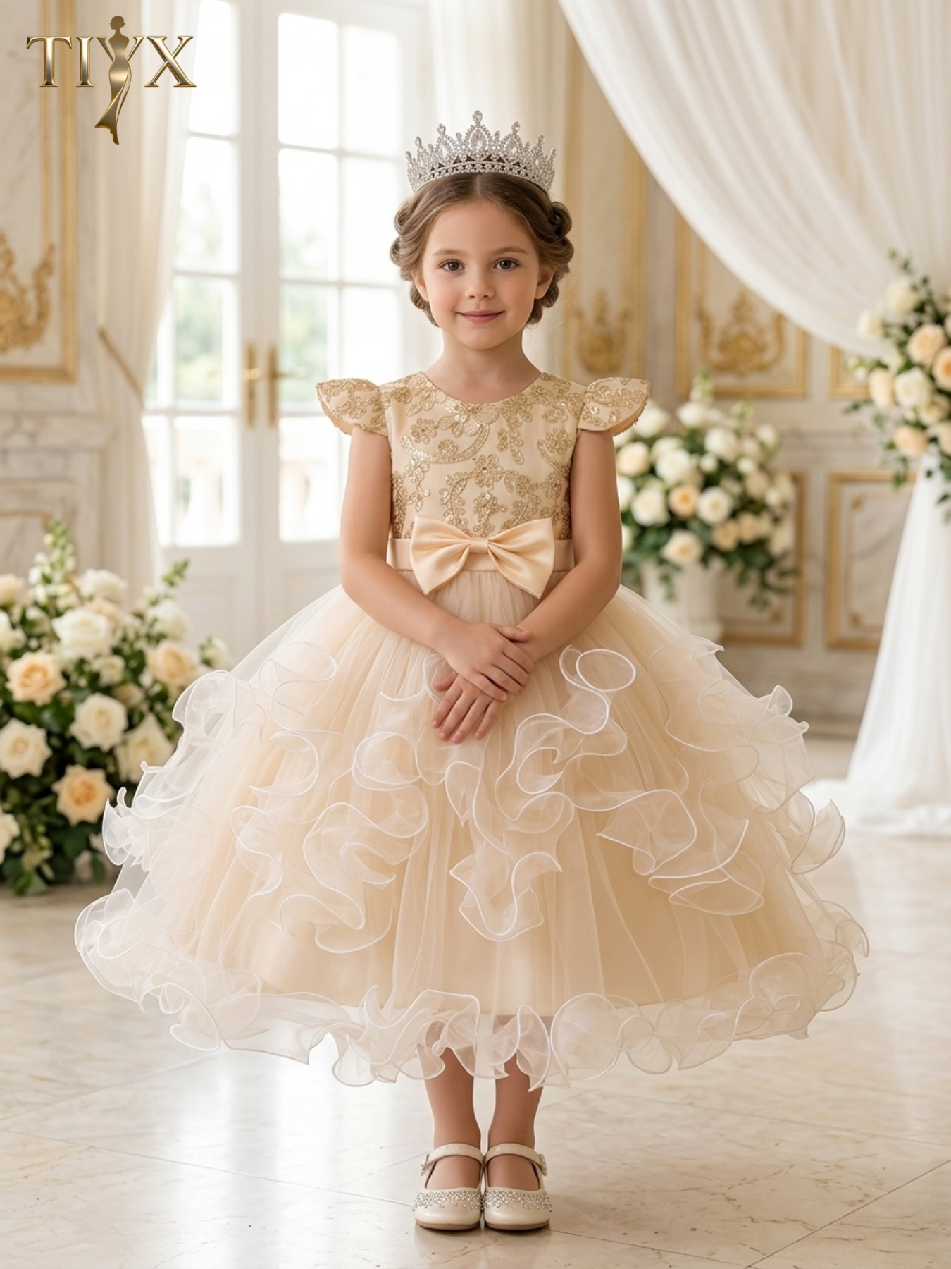 kids wedding dresses for girls sold on Temu United States