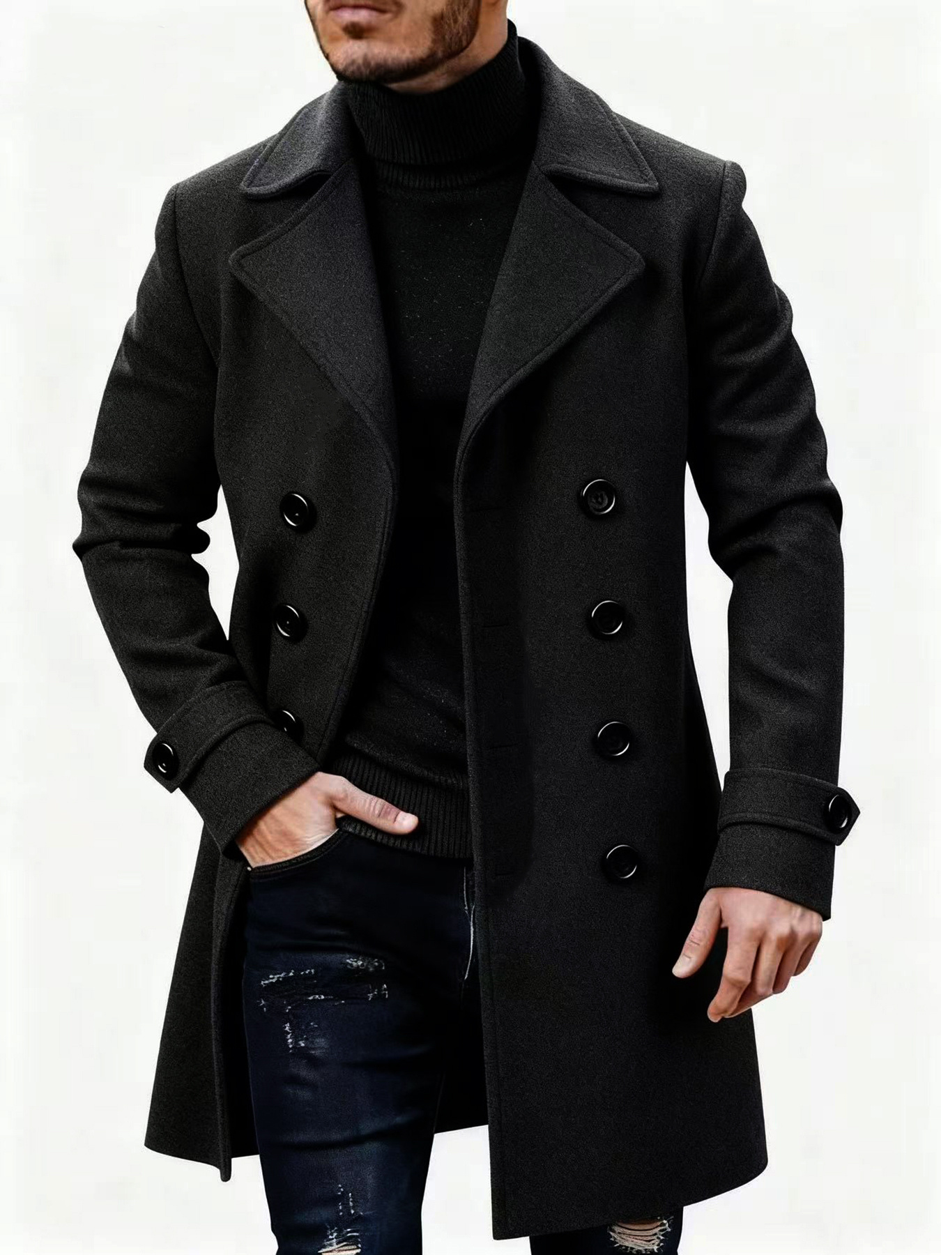 navy blue dress for baby girl Types of Winter Coats for Men | Blog main image 1