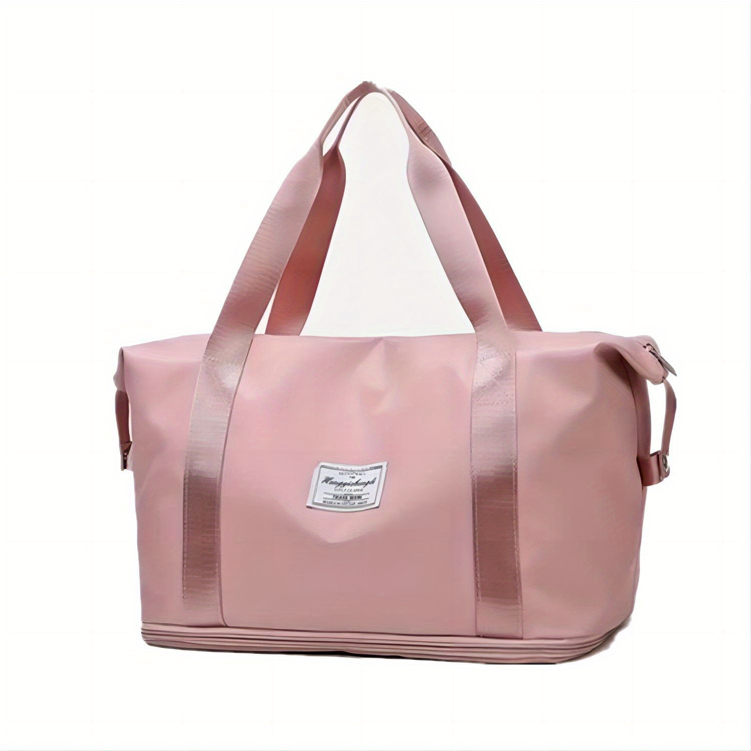 TEMU Large Capacity Folding Travel Bag, Dry And Wet Separation Portable Travel Bag, Lightweight Oxford Cloth Travel Bag, Luggage Bag, Wet And Dry