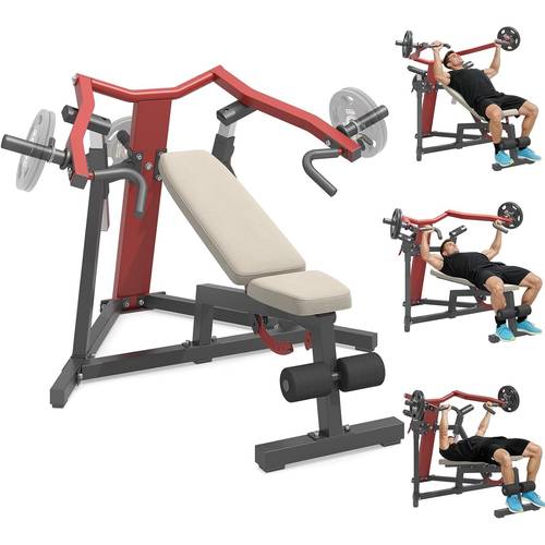 item picture 3 in 1 adjustable weight bench chest press workout machine for home gym incline flat bench press heavy duty metal frame upper body workout for home gym equipment