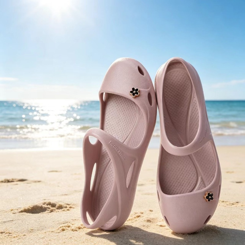 TEMU A New Pair Of Women's Soft, Lightweight, And Comfortable Sandals, Ideal For Sports, Leisure, And Vacation