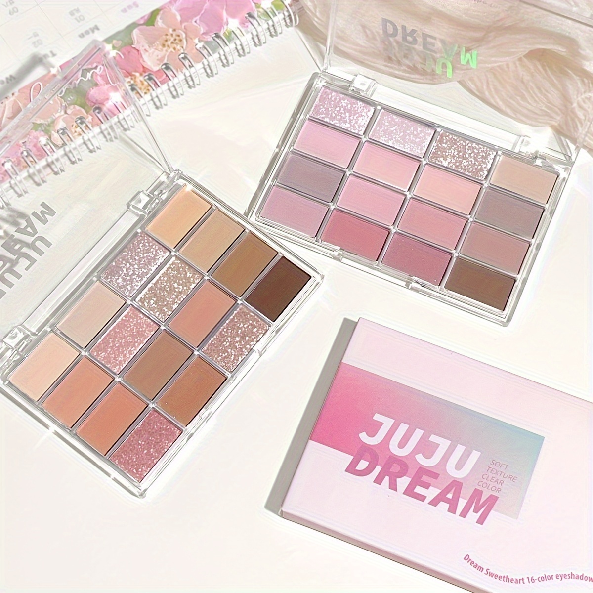 dream 16 färgad ögonskuggpalett matta och skimrande - Temu Sweden