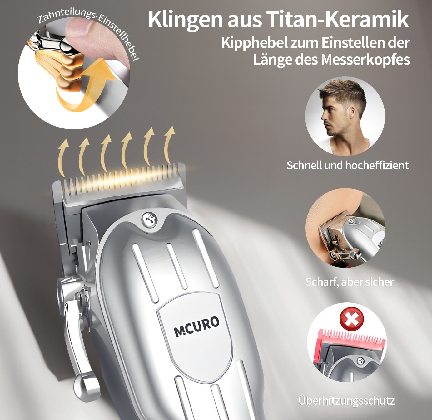 2 en 1 Professionnel Tondeuses à Cheveux pour Hommes, Tondeuse à Poils de Corps Multifonctionnelle pour l'Épilation & Combo de Tondeuse à Poils à Zéro Gap avec Lame en T, Ensemble de Tondeuses à Cheveux sans Fil avec Affichage LED, Cadeau de Vacances Cadeau de la Fête des Pères