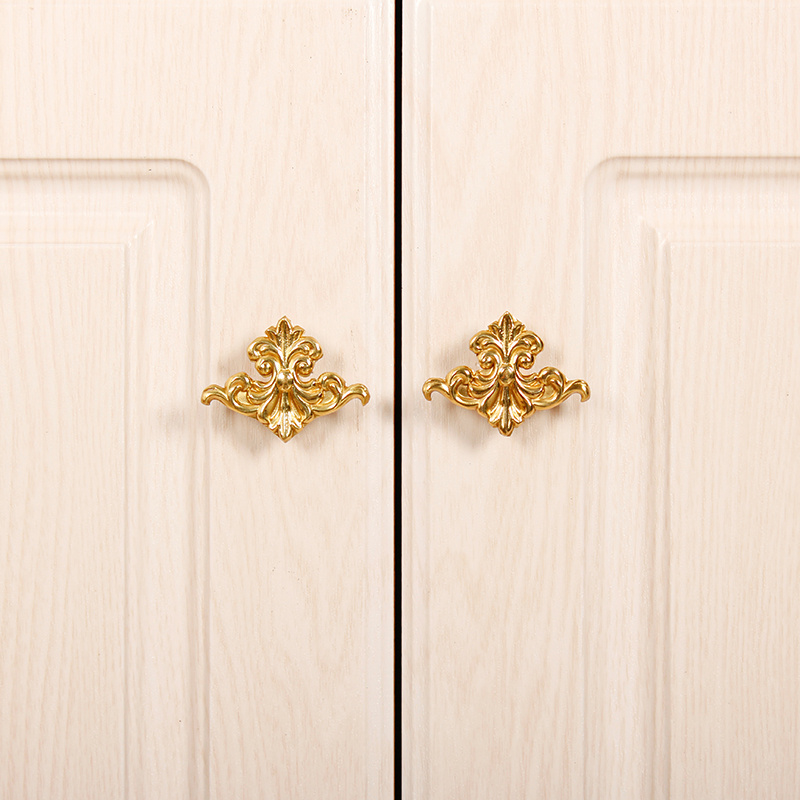 2pcs Creative Minimalist Wardrobe Door Cabinet Shoe Cabinet Drawer Handles Retro Single Hole Pulls