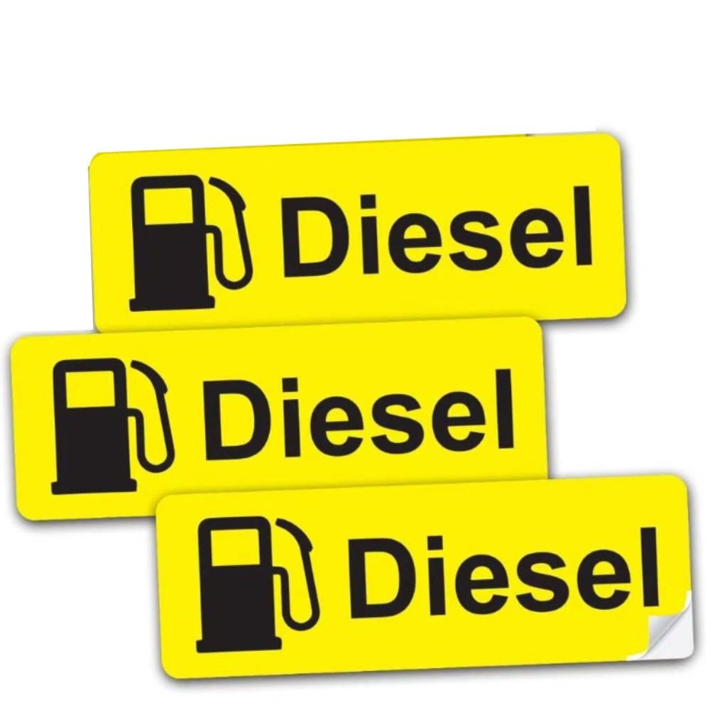 2d Flat Stickers 3/5/7pcs Set - Self-adhesive Waterproof Fuel Tank Cap & Storage Tank Decals, Durable Pvc Material, Easy Application, No Residue Removal