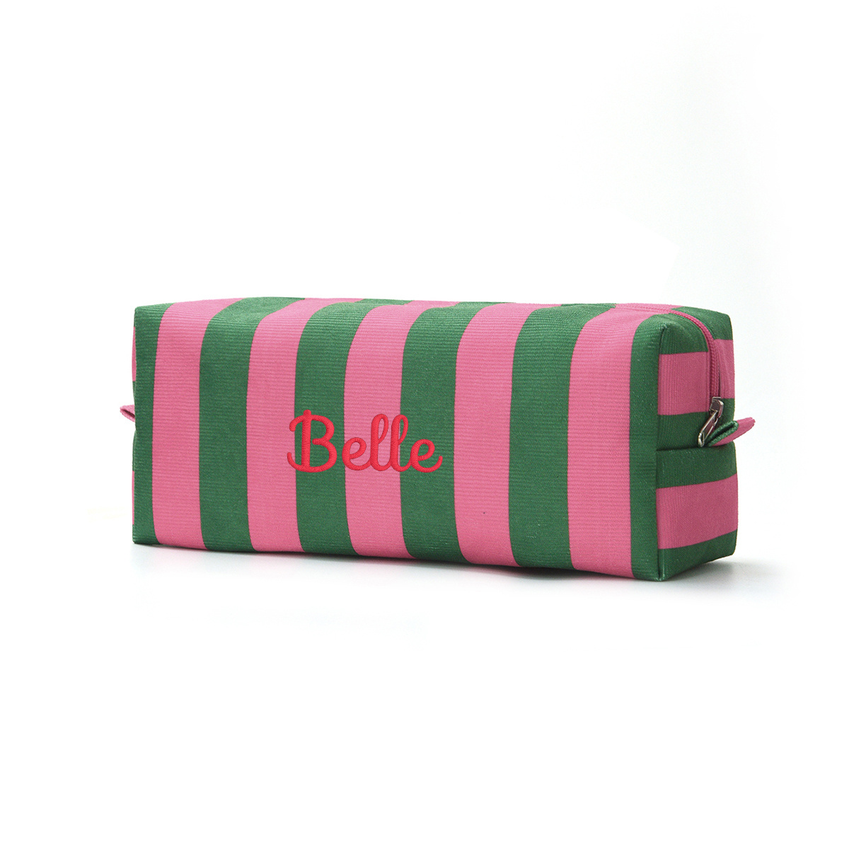 TEMU Bolsa de almacenamiento para secador de pelo a rayas bordada personalizada, organizador de equipaje, bolsa portátil de gran capacidad para