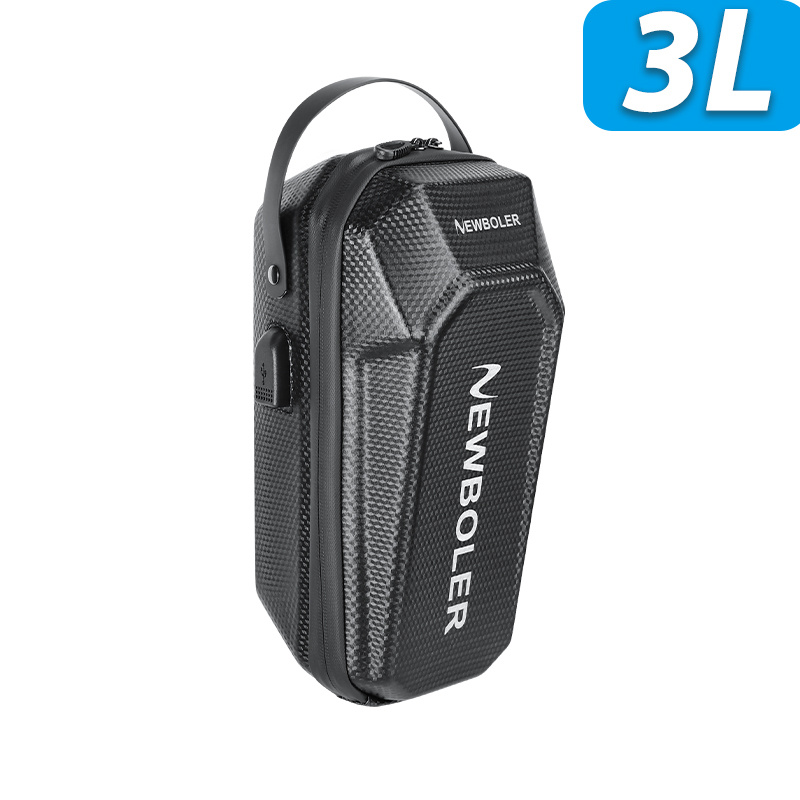 TEMU NEWBOLER 3L Borsa Elettrica per Scooter, Borsa Anteriore | Borsa per Testa a Sgancio , Borsa Portaoggetti per Bici Pieghevole, Bici in , Porta