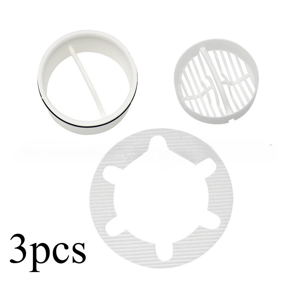 3pcs Bathroom Drain Basket - Drain Filter For Preventing Hair Blockage - Suitable For Bathroom And Kitchen Drainage Floor Drains