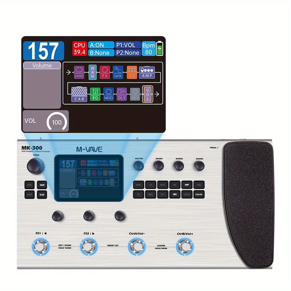 mk 300 guitar multi effects processor ann network - Temu