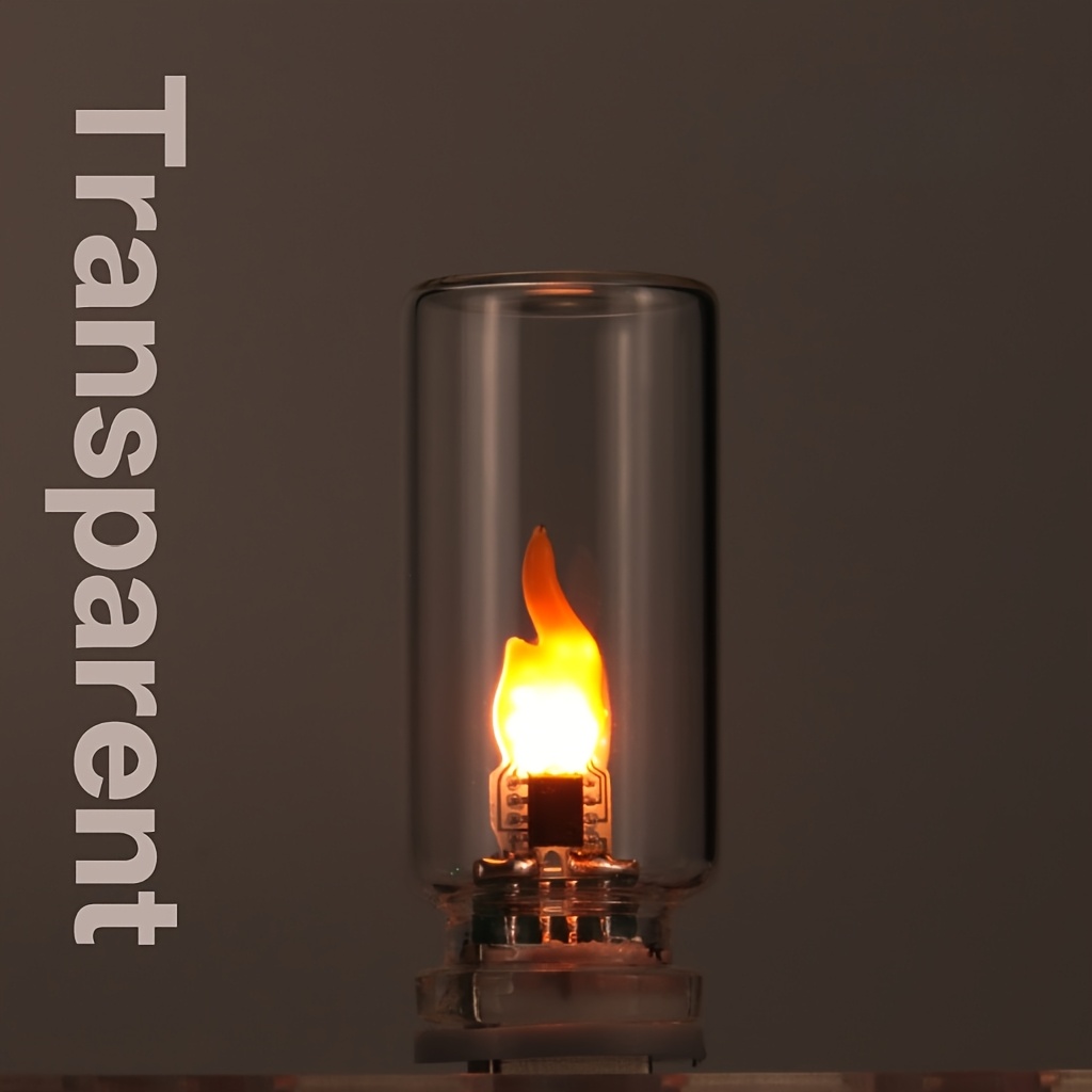 E-shop USB-betriebene LED-Simulationsflamme-Kerzen-Nachtlicht, die eine kreative Atmosphäre , geeignet für Schlafzimmer, Auto und ideal für Partys,
