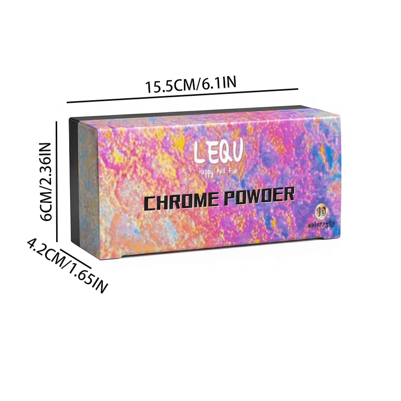 Image of 10- Mirror Powder Suitable For Resin Trays, Decorations & Epoxy Casting - Shimmer Powder For Diy Crafts, Resin, Making, Soap Molds,, Clay - Multicolor Powder For Resin