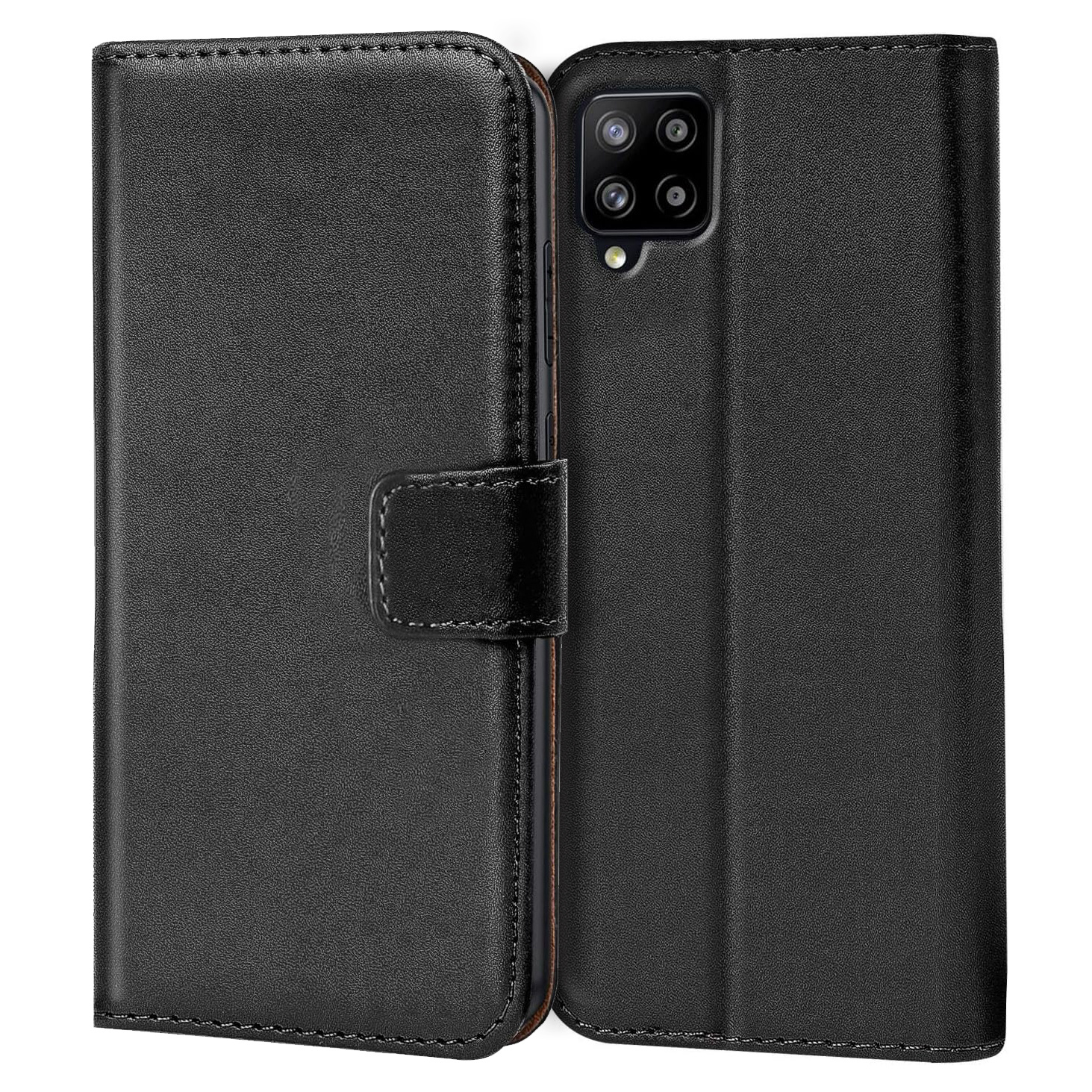 TEMU Phone Case - For For Galaxy A42 5g Mobile Phone Cover, Book-style Wallet Case, , Made Of Faux Leather, Includes Card Slots And Stand Feature,