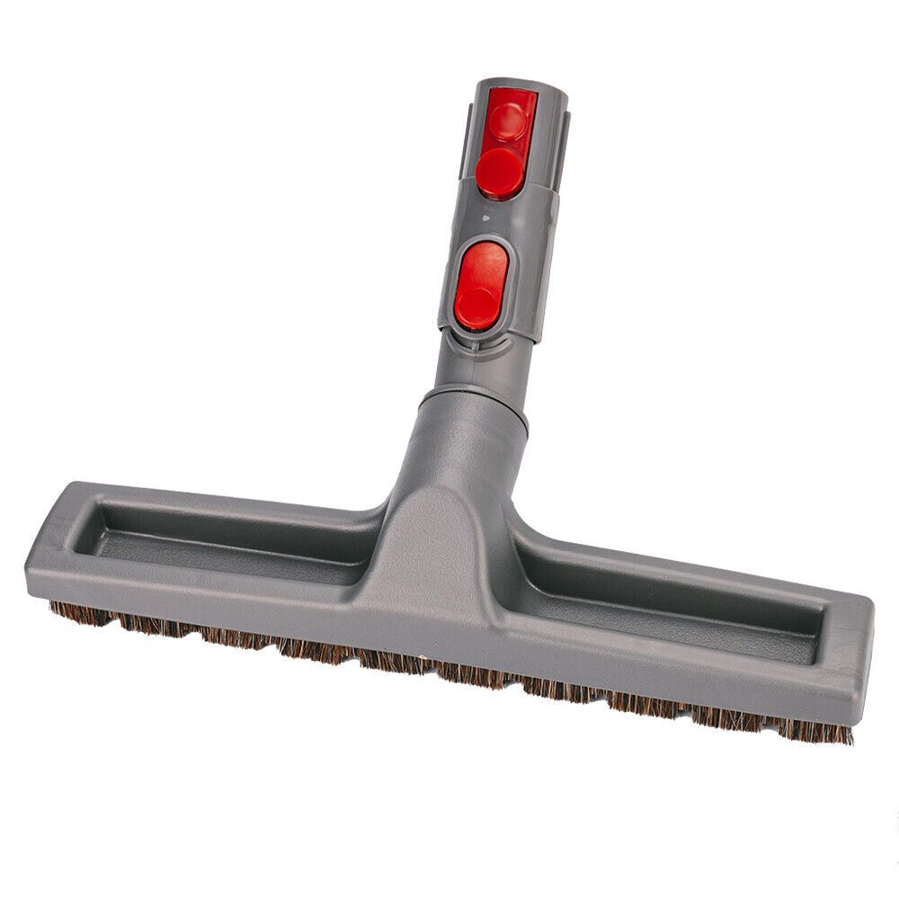 

Premium Floor Brush Attachment For Dyson V6, V7, V8, V10, V11, V15, Dc59 & More - Plastic Handle With Red Head, Ideal For Hard Surface Cleaning