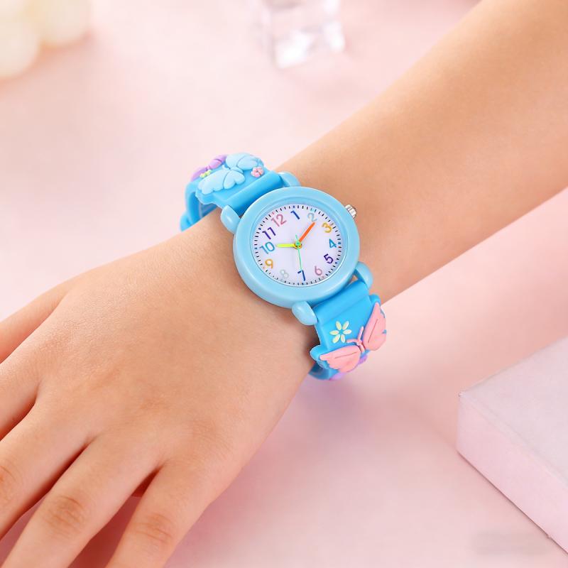 Butterfly Cartoon Quartz Watch for Kids