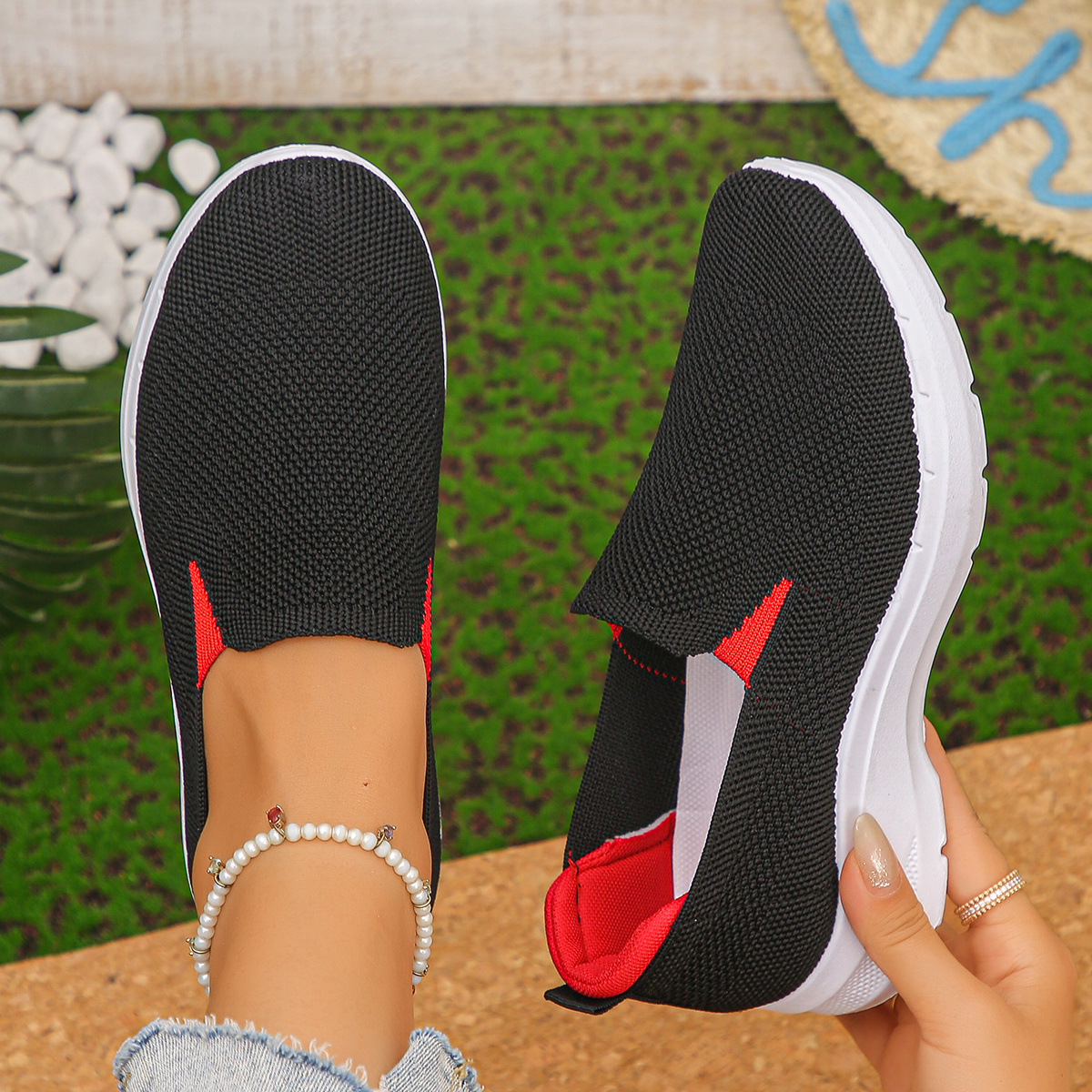 TEMU Walking Sneakers In Versatile Neutral Tones, Perfect For , School Runs, , , Easy To Match With Jeans For Daily Casual Wear, Women Shoes
