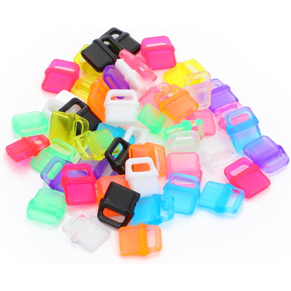 TEMU Pack Of 50 Type-c Long Handle Dust Plugs, Colorful Mixed Usb-c Interface Protectors, Suitable For Phones, Tablets, And Laptops, Dustproof And