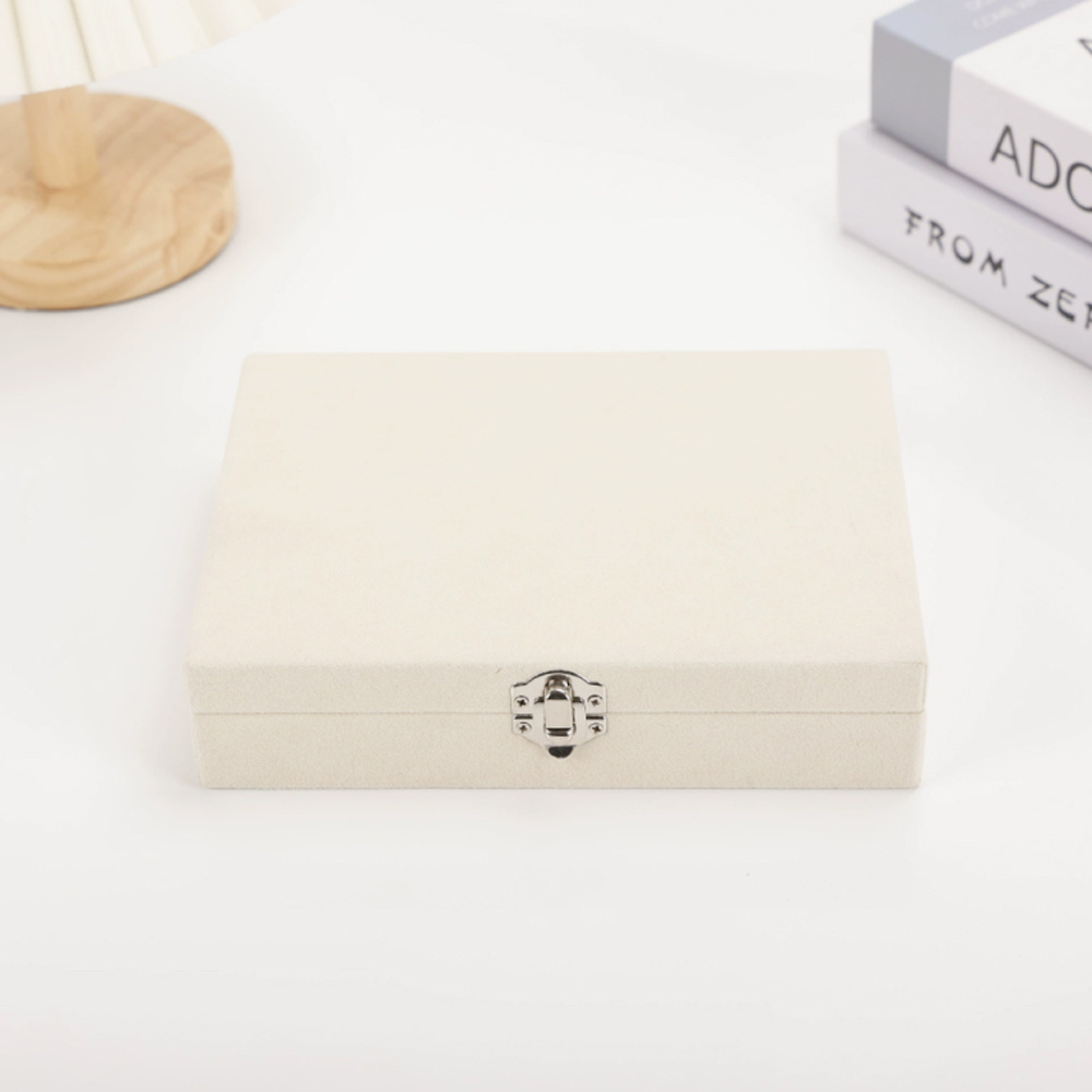 Value Set: 10 Transparent Storage Bags + 1 Jewelry Box