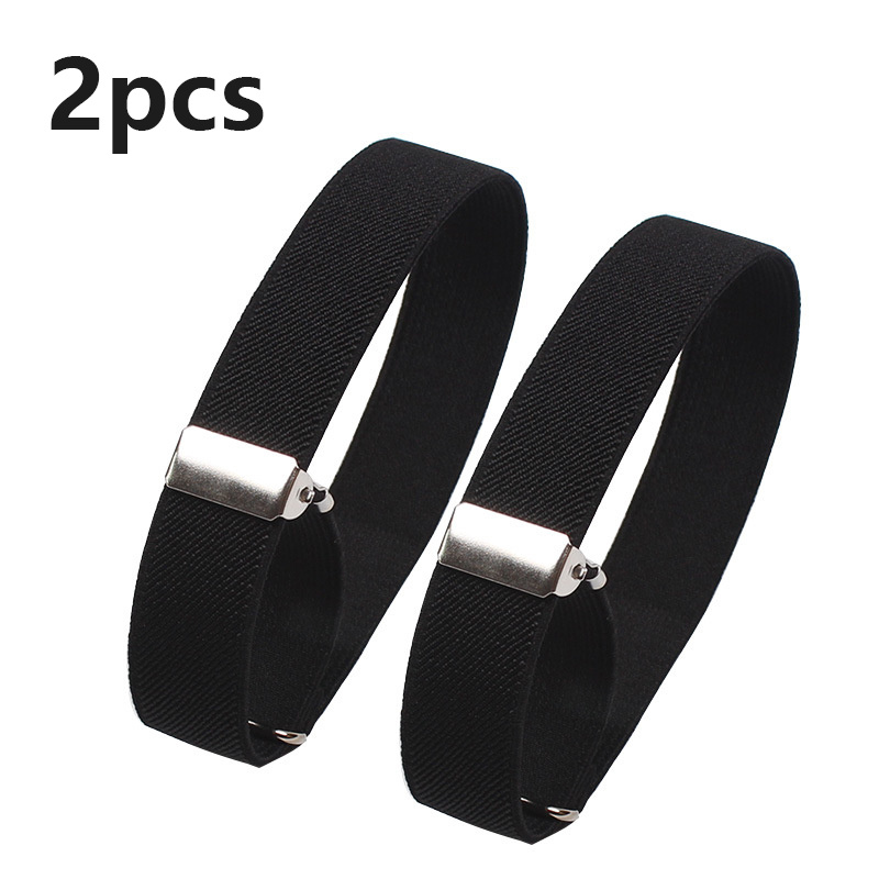 Image of 2pcs Adjustable Men And Women Warm Arm Bands, For Party And Wedding Dress Additions, 1 Pair Of Elastic Warm Arm Bands For Shirt Branches
