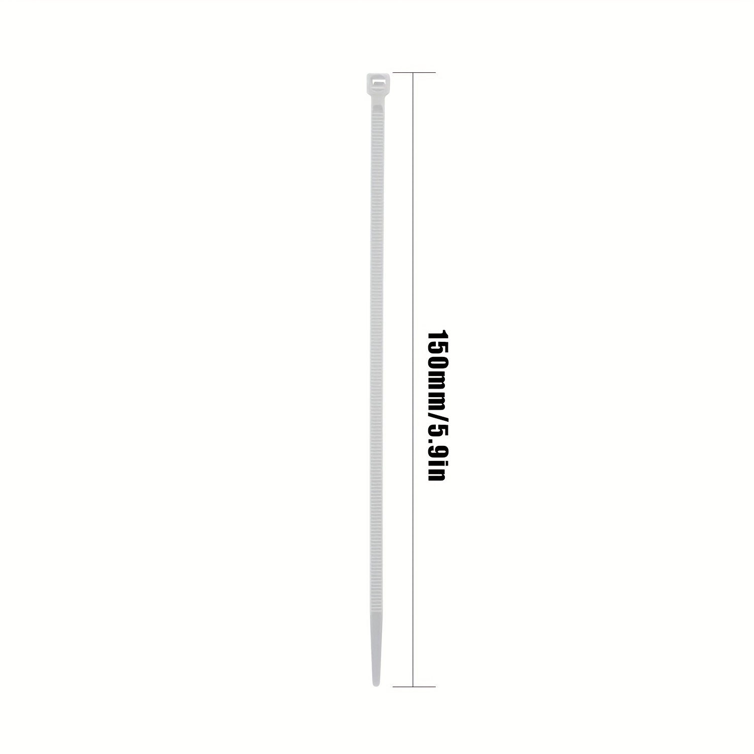 TEMU 98 stringicavo bianche, realizzate in plastica qualit� con una resistenza alla trazione massima di 22,68 kg, autobloccanti in nylon adatte sia