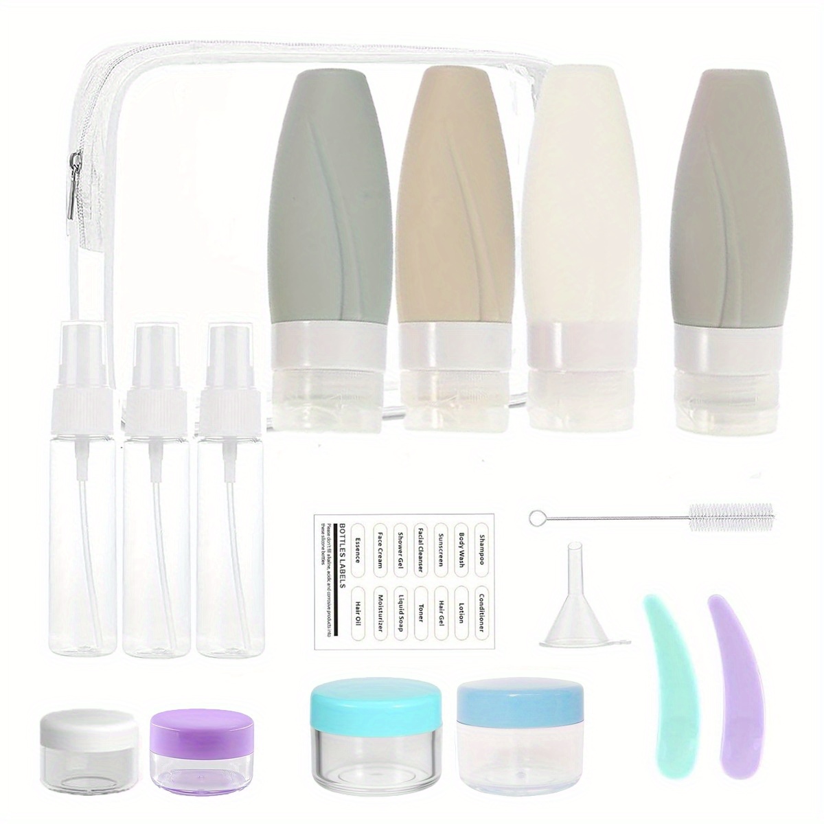 Reiseflaschen-Set 2 X 100 Ml | TSA-zugelassen | Aus Produktbild-Vorschau 4