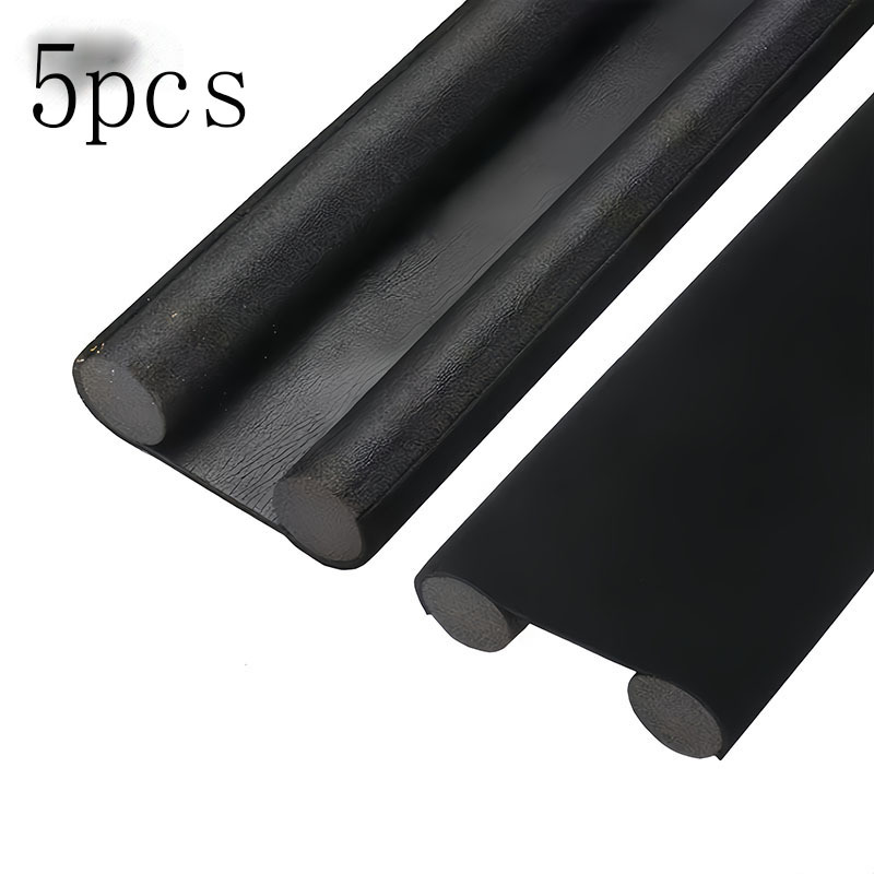TEMU 5pcs Set Of Door Seals, Windproof Door Bottom, Windproof Windbreak Board, Adjustable Door Sweep, Door Seals, Kitchen Additions, Home Goods, Door