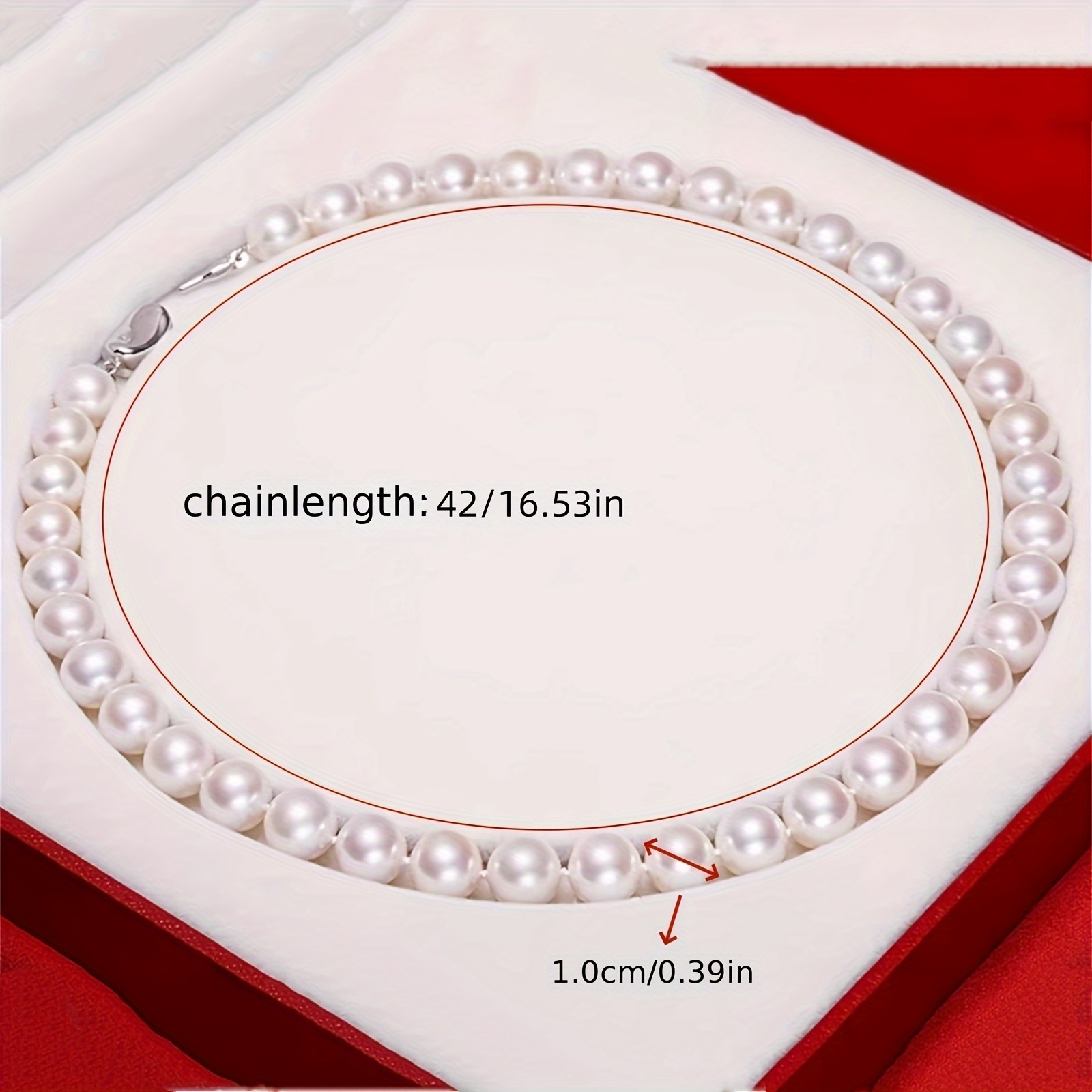 Round Freshwater Pearls Necklace - Gift for Mom, Wedding, Bridesmaid
