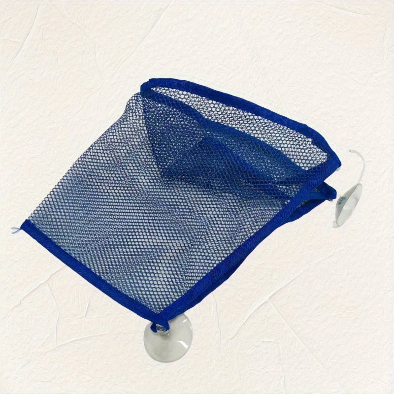 bathroom suction cup storage net bag shower toy hanging pouch wall mounted   organizer for   scenes living room bedroom kitchen bathroom organization   holder spacesaving design compact organizer lightweight Product details 9