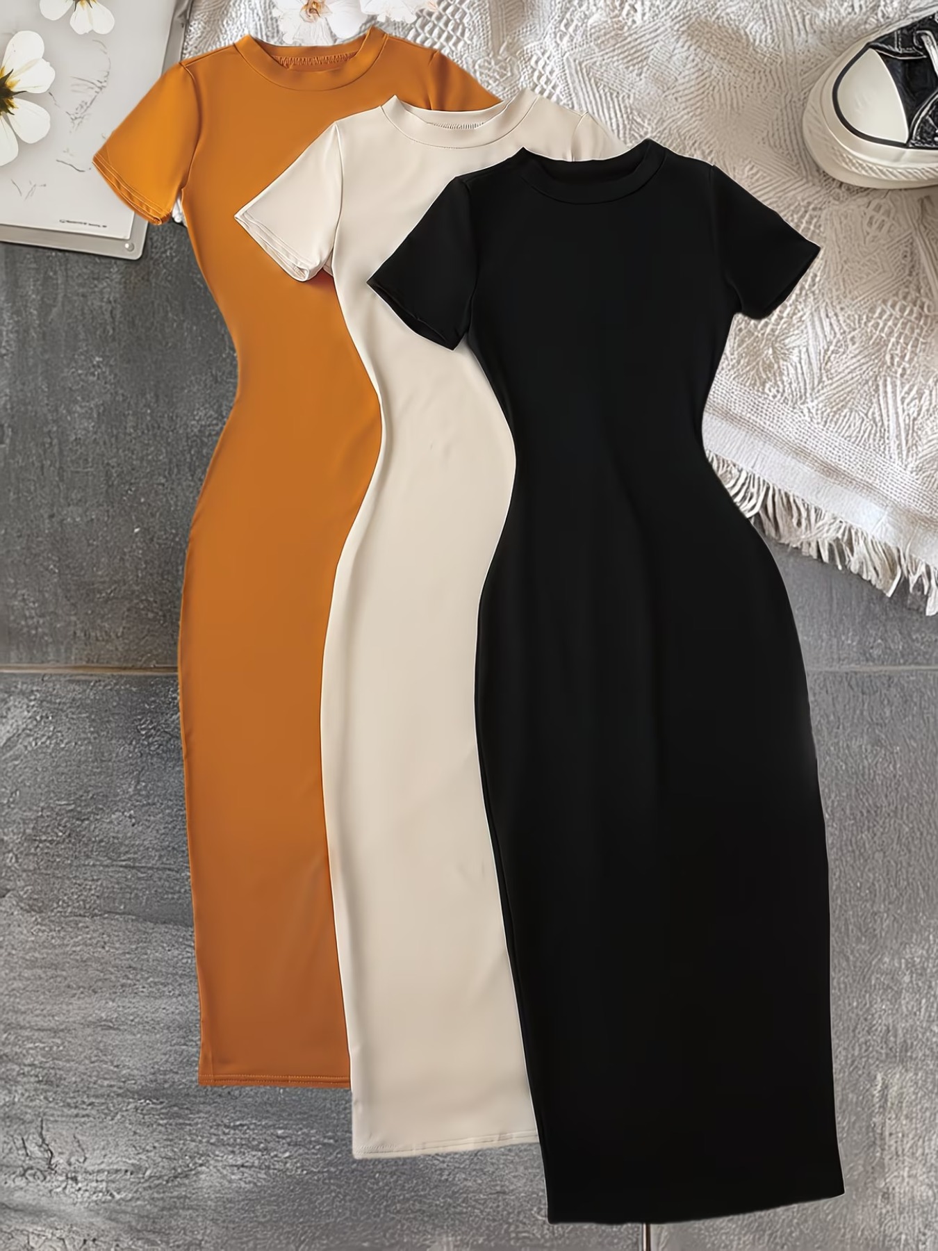 dress tight dresses sold on Temu United States