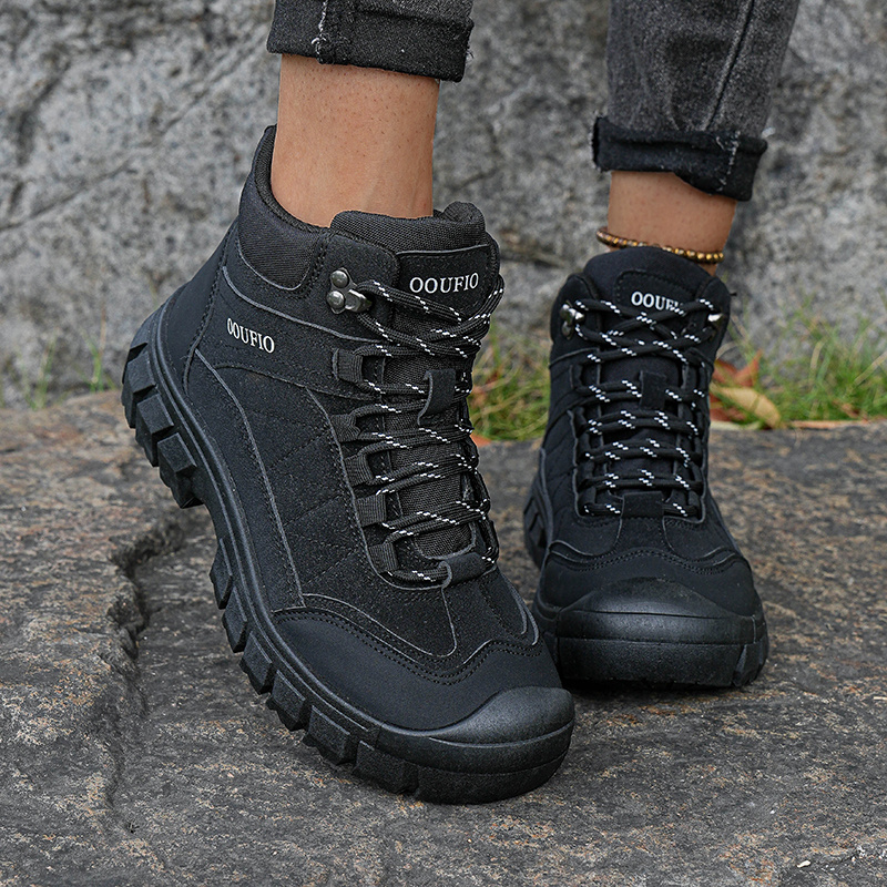 Women's Retro Boots, Thick-Soled Comfortable Wide Toe Outdoor Shoes