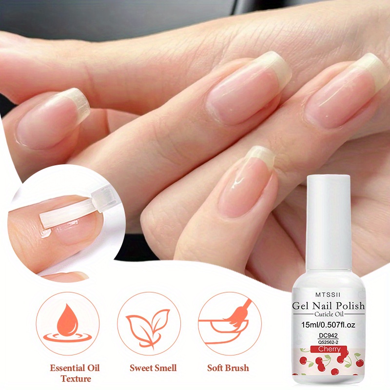 15ml nail cuticle oil protects nails fruit smell nail   gel polish 8 fragrance Product details 5