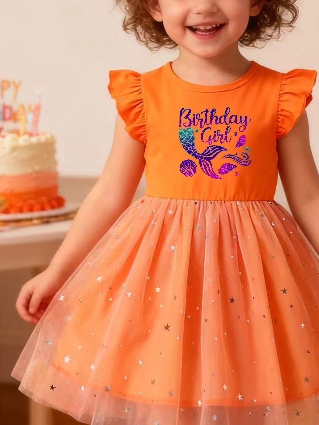 mermaid birthday outfit sold on Temu United States