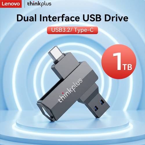usb 3 2 flash drive usb type c dual interface 32gb 64gb 128gb 256gb 512gb 1tb high speed transmission 360 degree rotation design with suspension hole compact and portable compatible with computer tv car audio and other