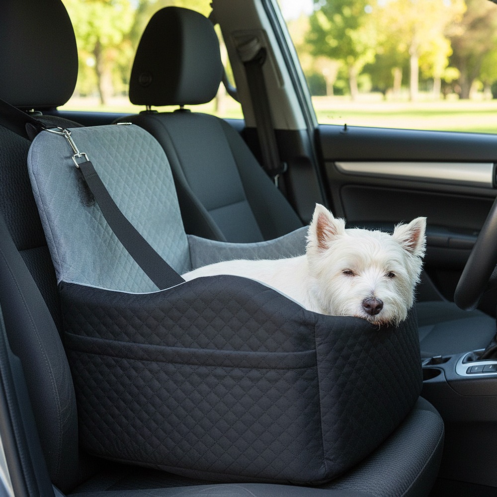 pet supplies car passenger seat elevator non slip car pet bed for small to medium dogs Product details 7