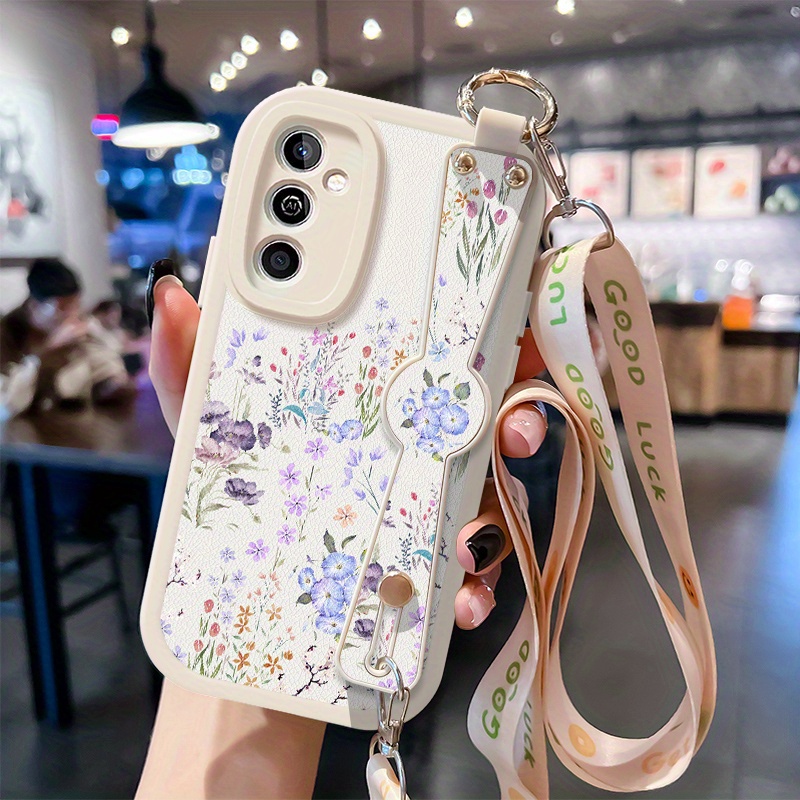 TEMU Phone Case: Beautiful And Unique Floral , Suitable For Galaxy A23 Phone Case, Fashionable And Creative New Model For Galaxy A20s, A21s, A22 5g,