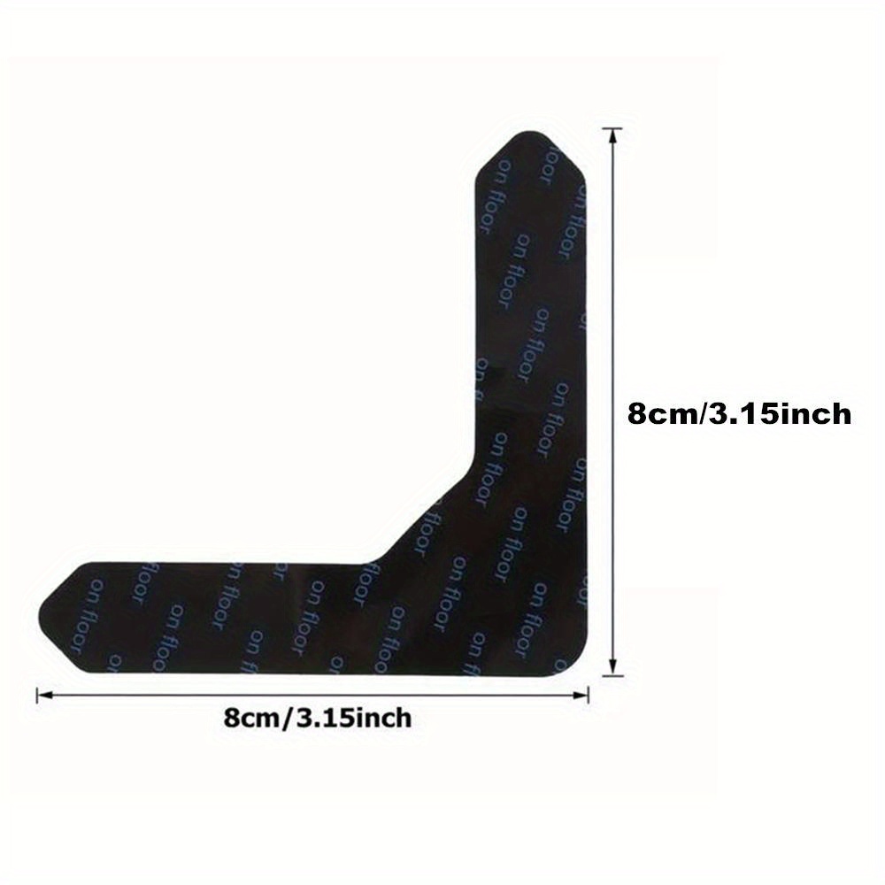 6 14 28 шт. ковриков матов противоскользящих, переиспользуемых и стиральных для ковров, наклеек в форме L для ковров, подложек для ковров. Подробности 1.